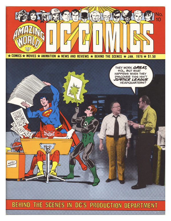 The Amazing World of DC Comics 10 VF+ (8.5) (1976)