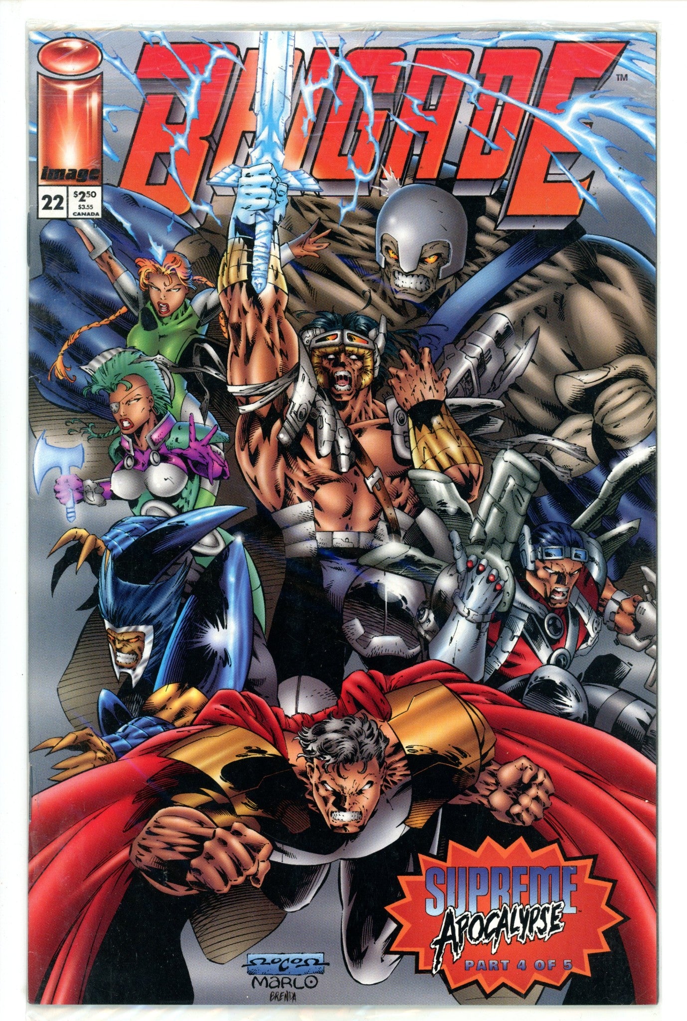Brigade Vol 2 22 (1995)