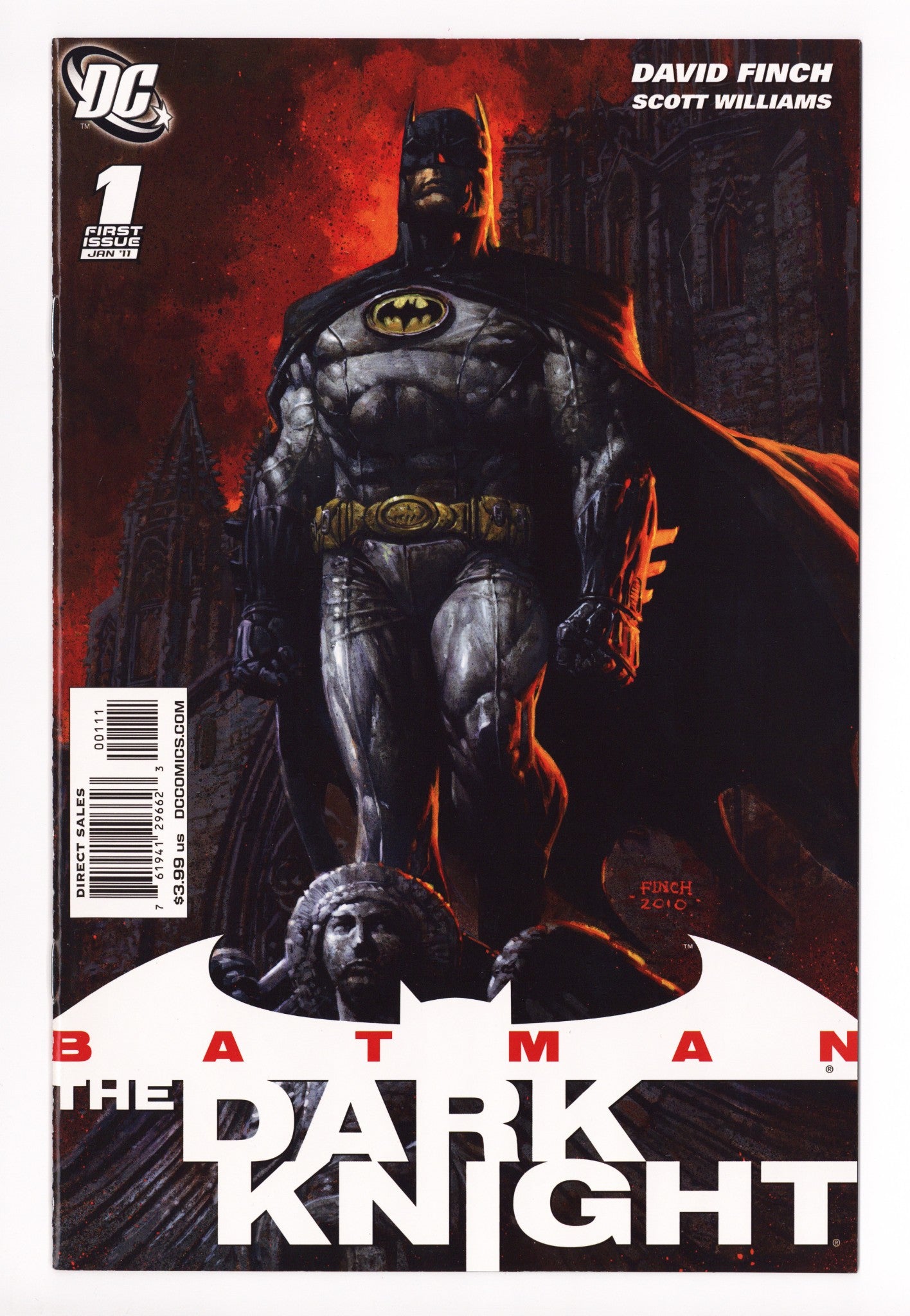 Batman: The Dark Knight Vol 1 1  High Grade   (2011)        