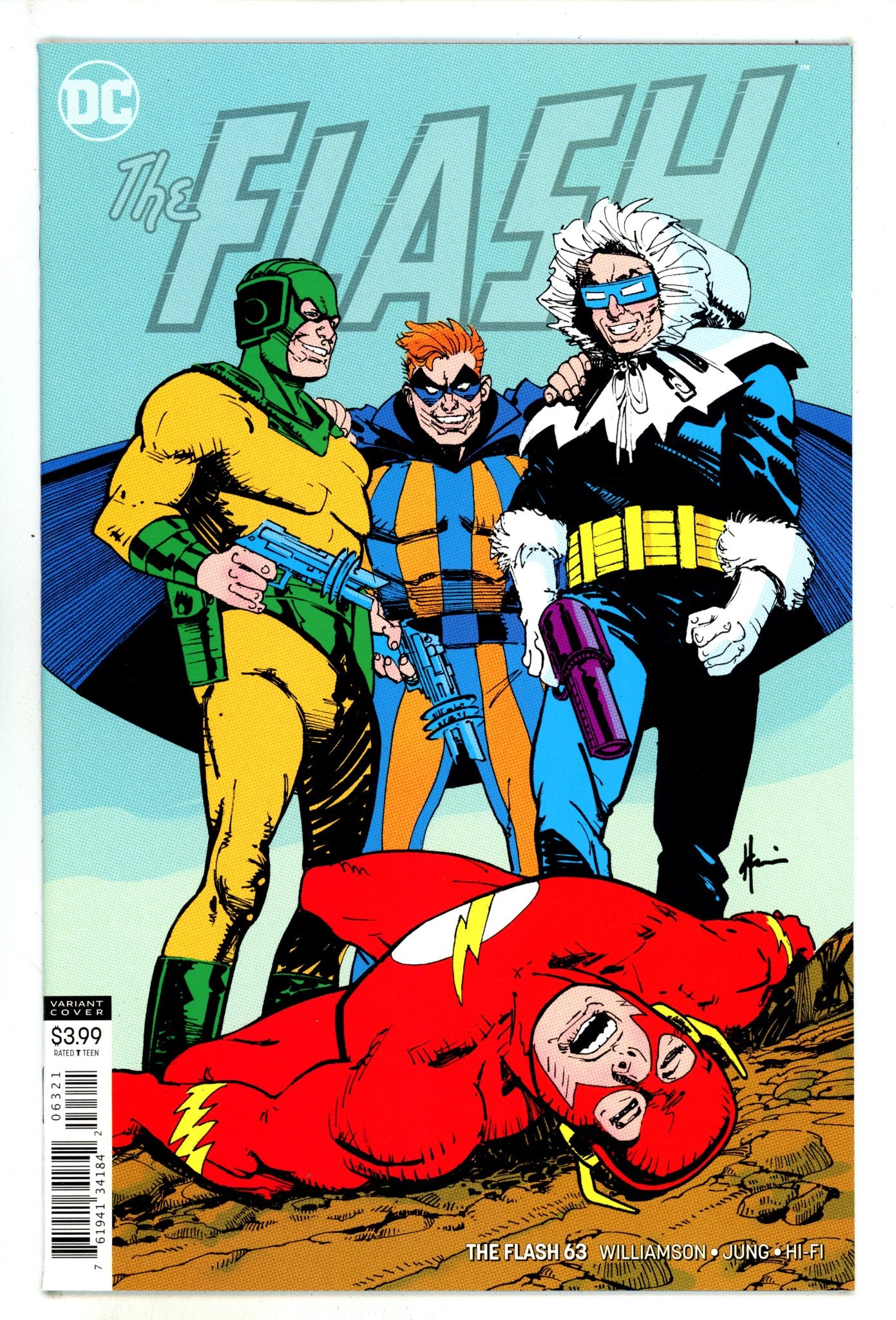 The Flash Vol 5 63 High Grade (2019) Chaykin Variant 