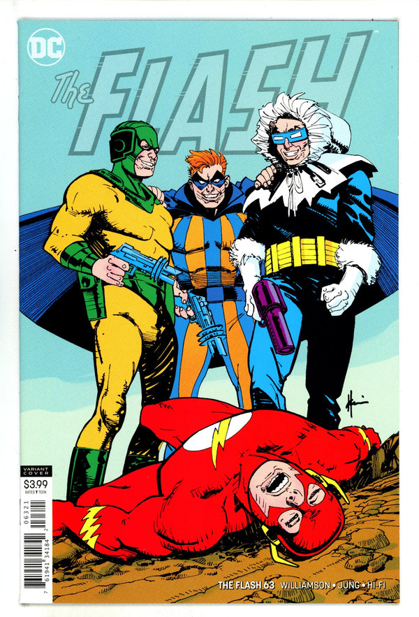 The Flash Vol 5 63 High Grade (2019) Chaykin Variant