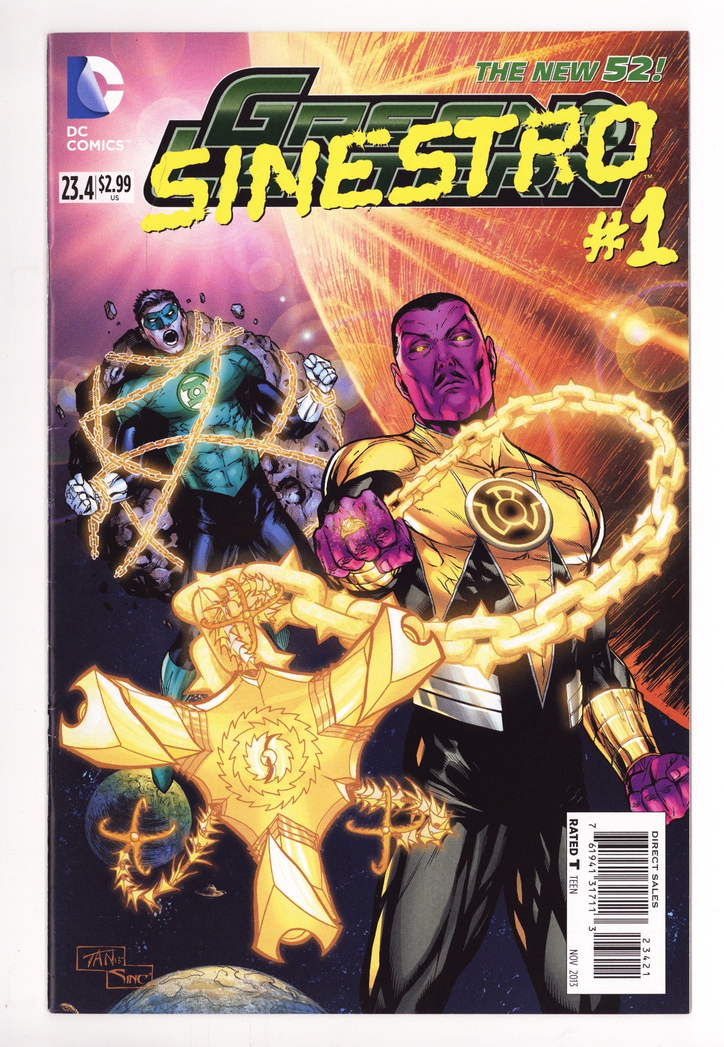 Green Lantern Vol 5 23.4 Mid Grade 2-D (2013) 
