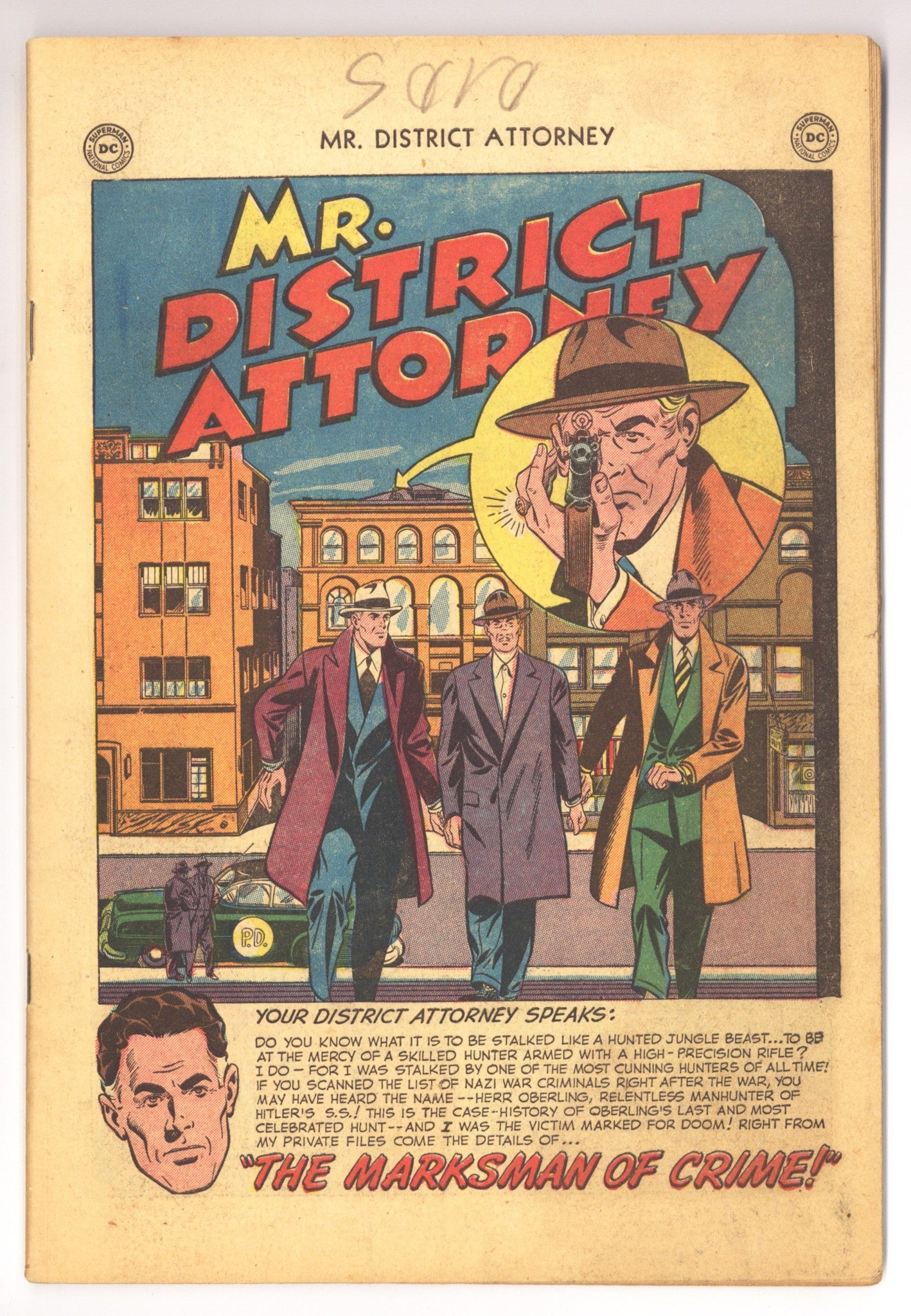 Mr. District Attorney 22 PR (0.5) Coverless (1951) 
