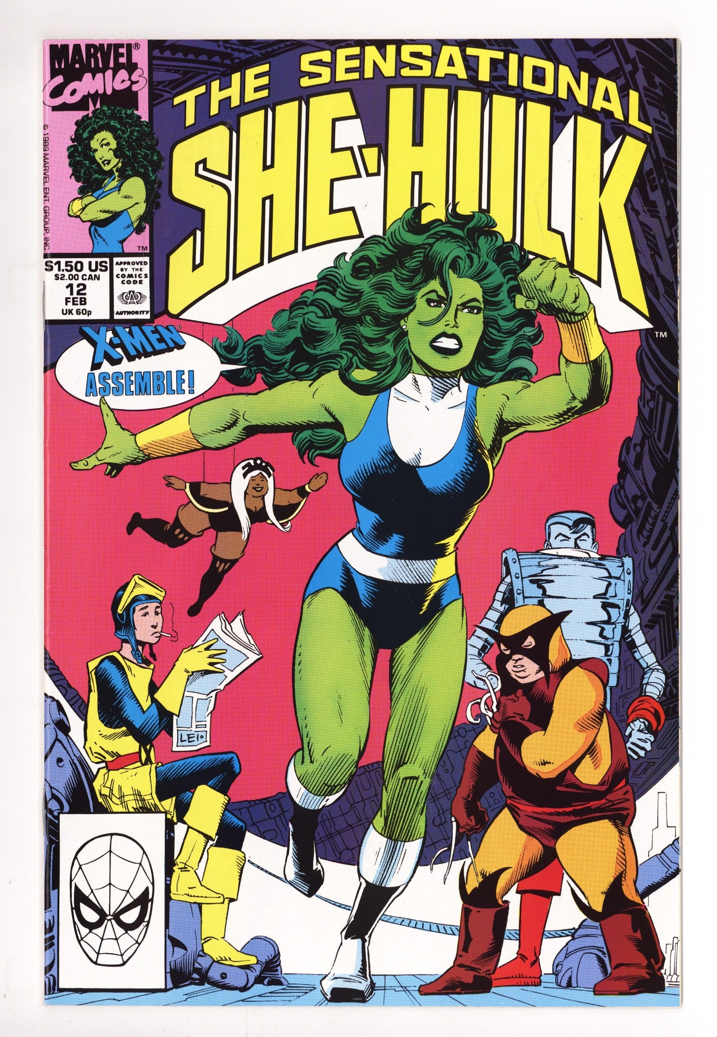 The Sensational She-Hulk 12 Mid Grade (1990) 