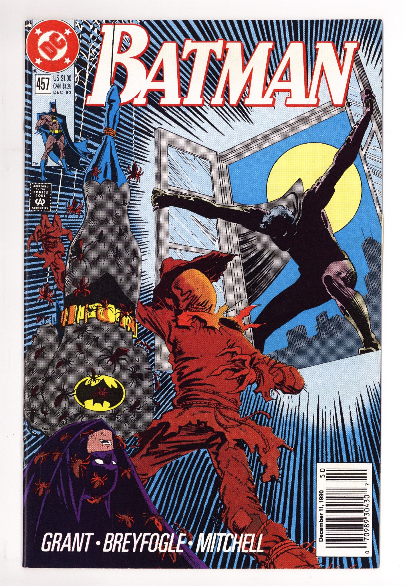 Batman Vol 1 457 Mid Grade (1990) Newsstand 