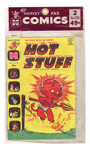 Harvey Pax Comics 2 Pack HPS-21 New, Sealed (1974)