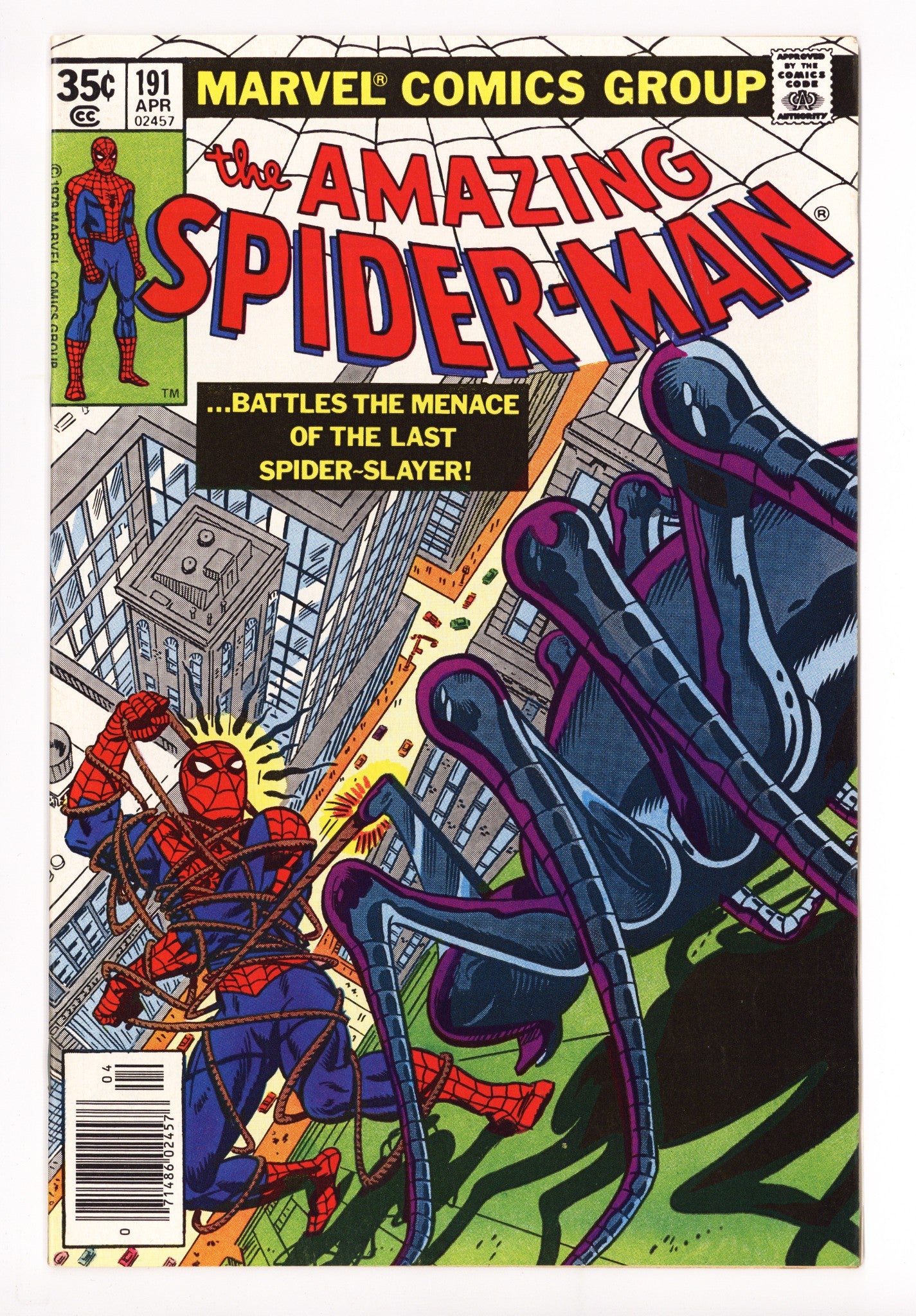 The Amazing Spider-Man Vol 1 191 VF (8.0) (1979) 