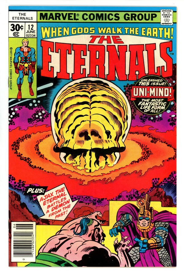 The Eternals Vol 1 12 NM (9.4) (1977)