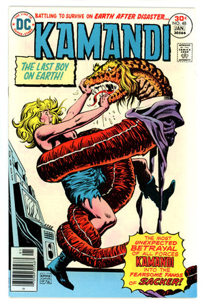 Kamandi, the Last Boy on Earth 46 VF/NM (9.0) (1976) 
