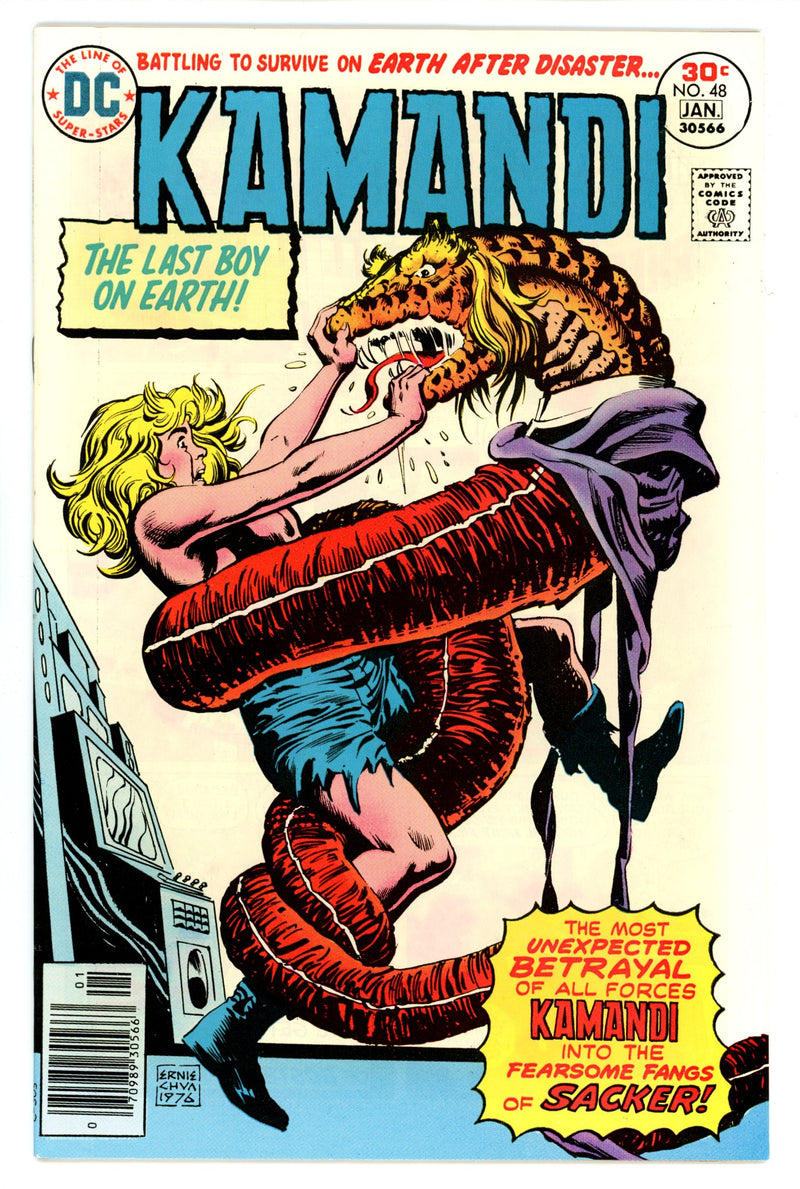 Kamandi, the Last Boy on Earth 46 VF/NM (9.0) (1976) 