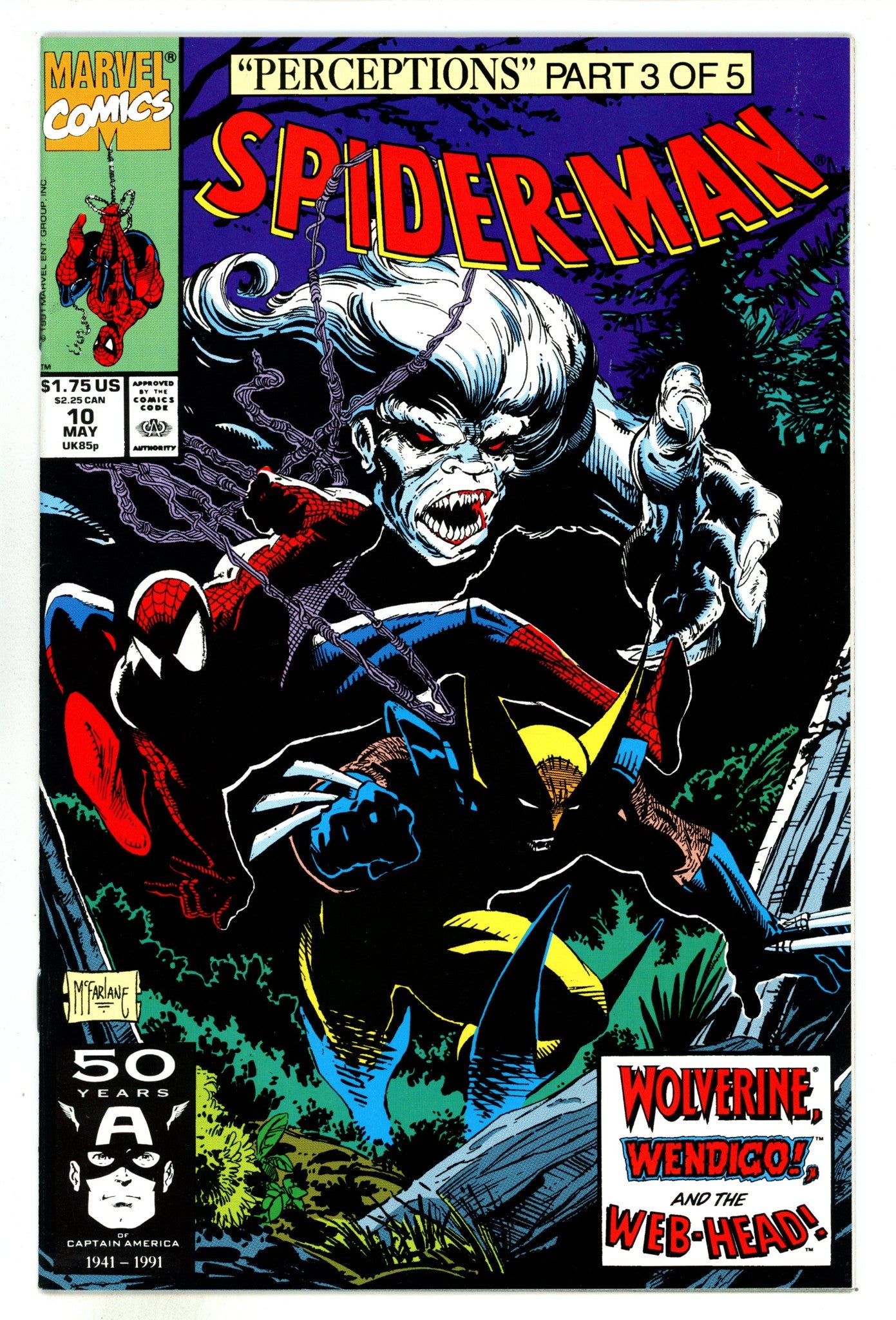 Spider-Man Vol 1 10 High Grade (1991) 