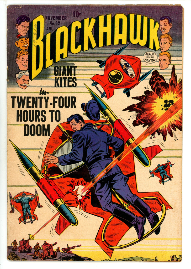 Blackhawk 82 VG+ (4.5) (1954) 
