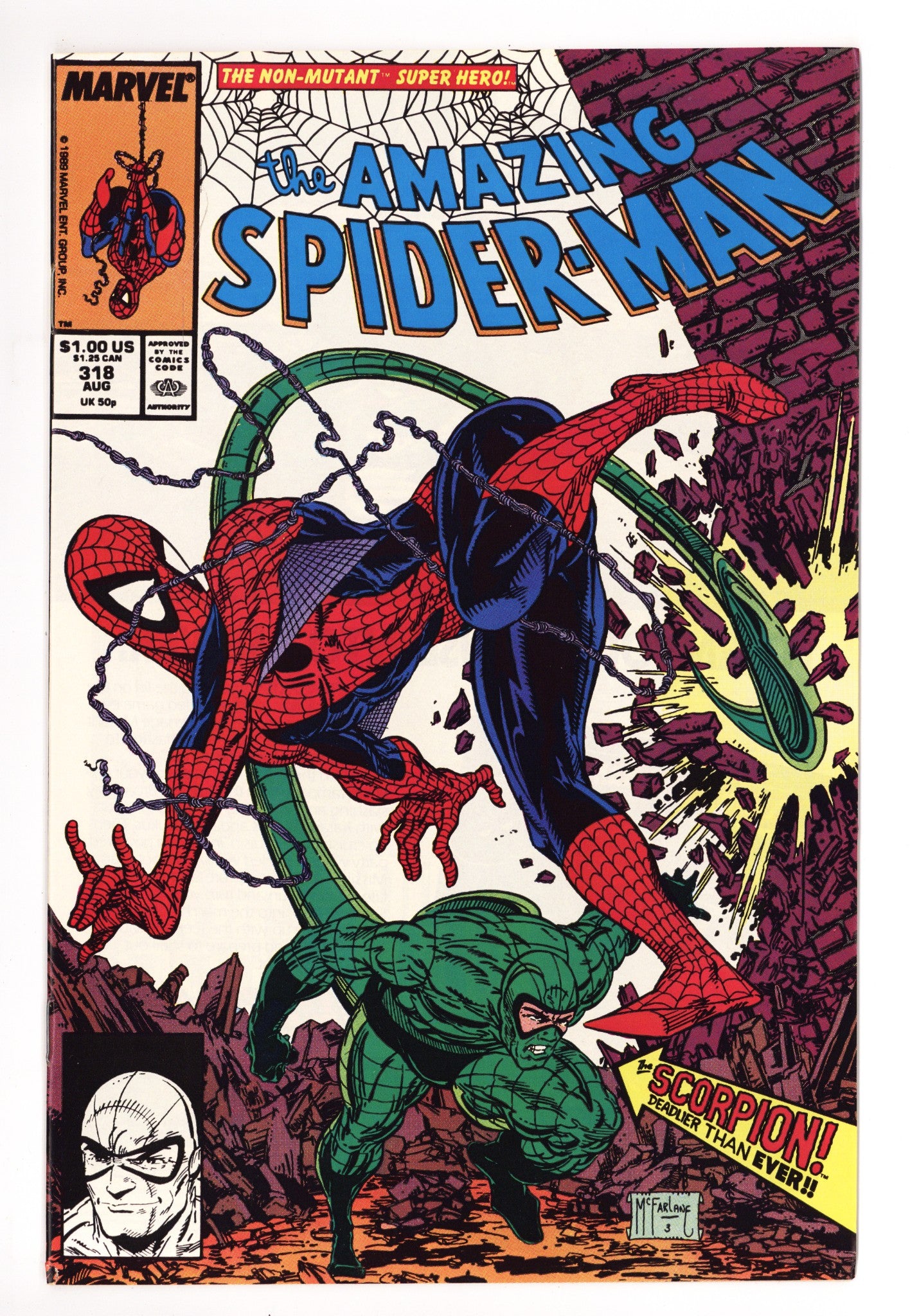 The Amazing Spider-Man Vol 1 318 VF/NM (9.0) (1989) 