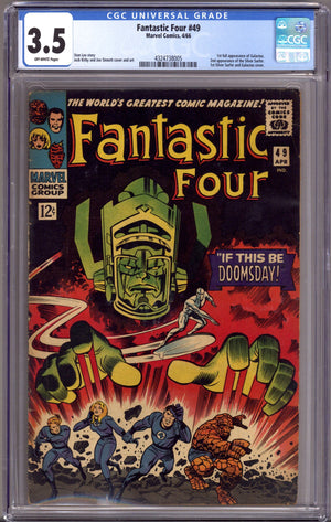 Fantastic Four Vol 1 49 CGC 3.5 (VG-)   (1966)
