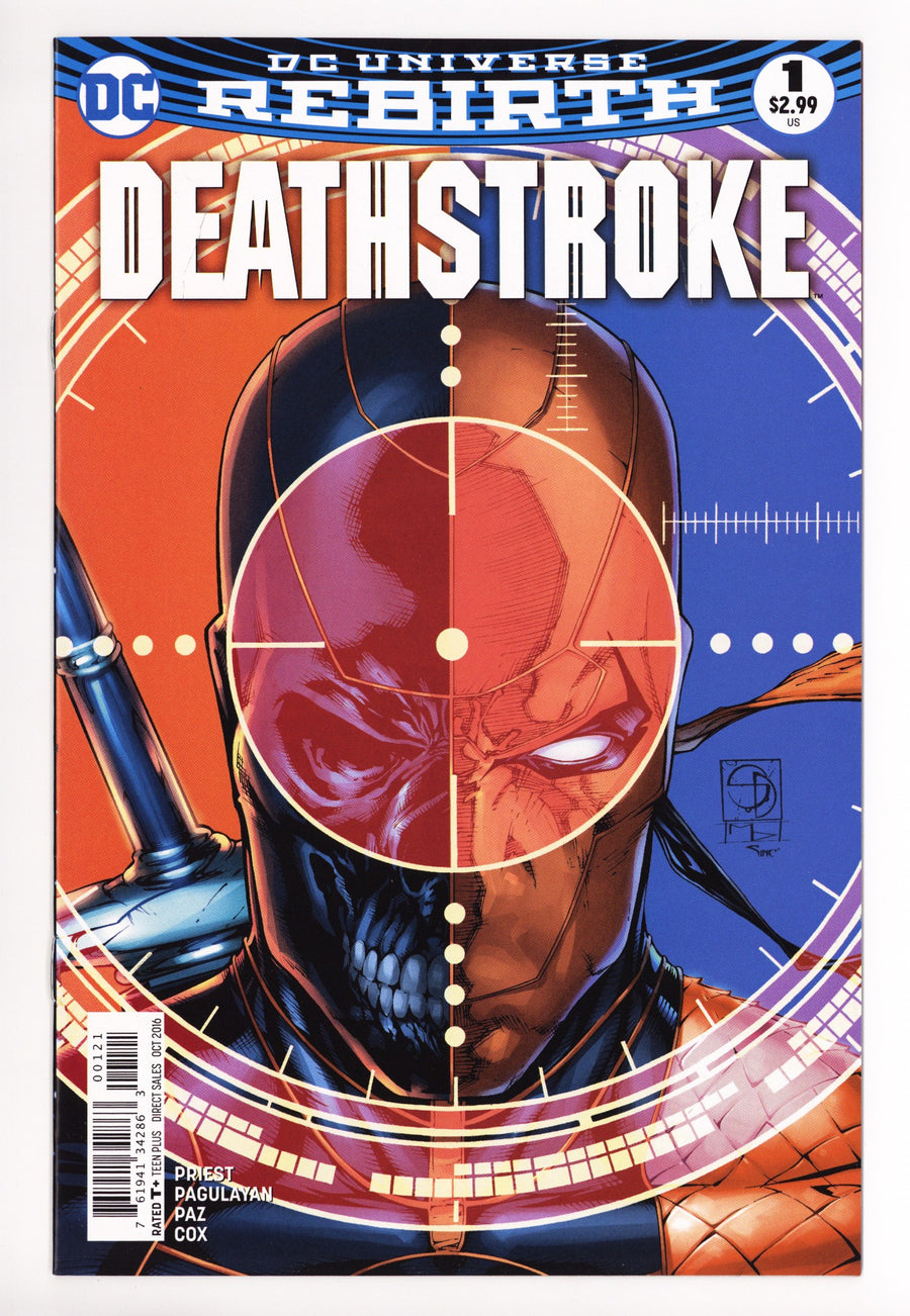 Deathstroke Vol 4 1 High Grade (2016) Davis Variant 