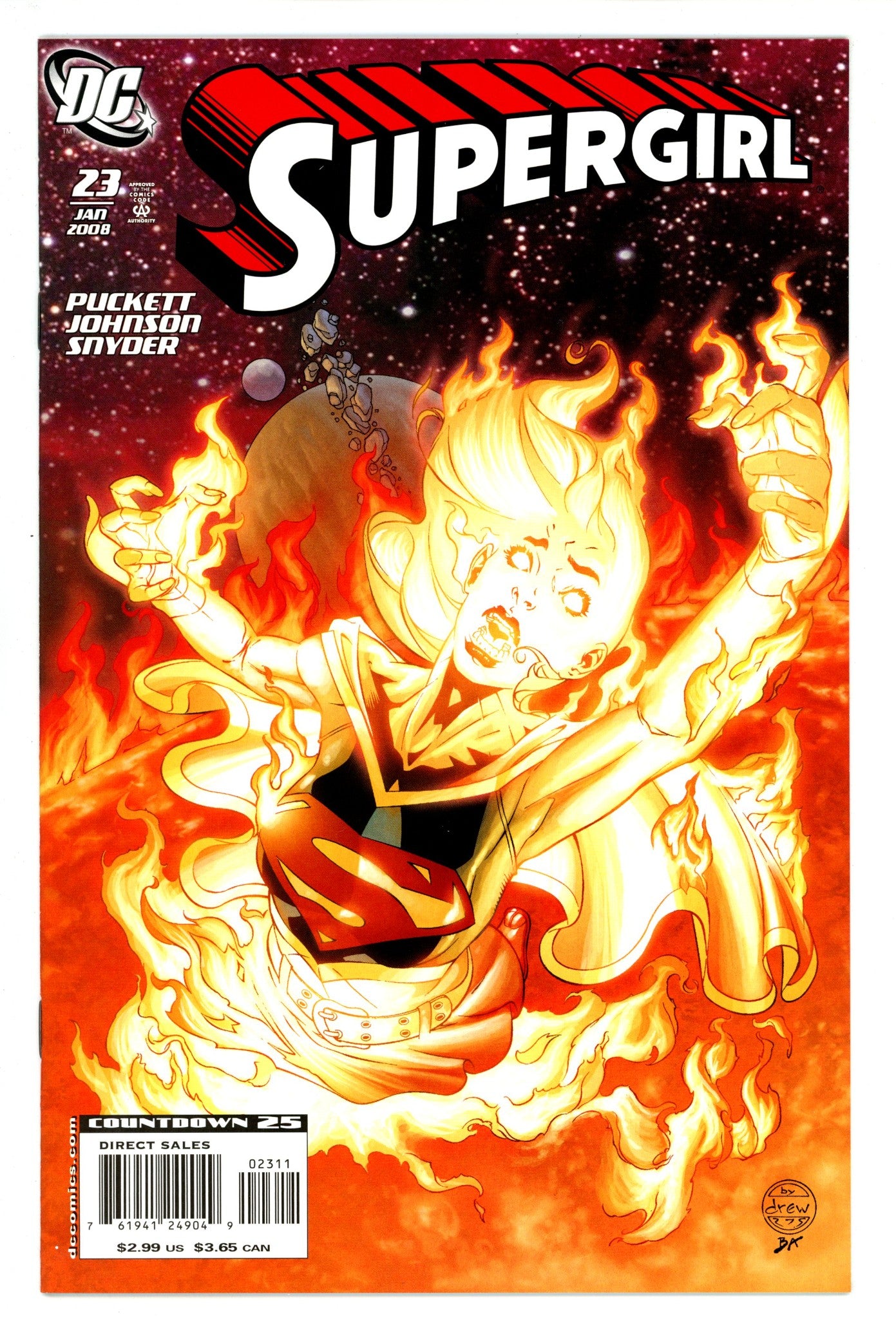 Supergirl Vol 5 23 High Grade (2008) 