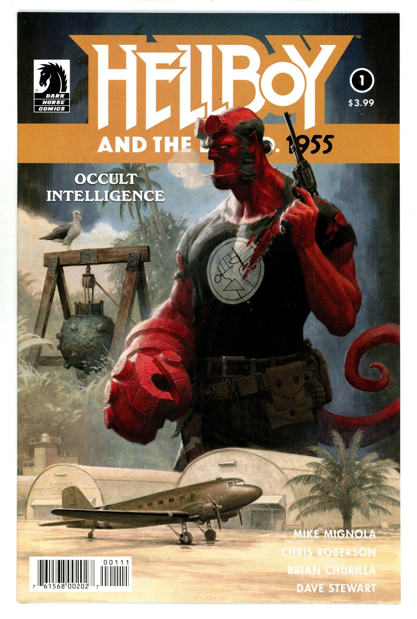 Hellboy and the B.P.R.D.: 1955 - Occult Intelligence   1  High Grade   (2017)        