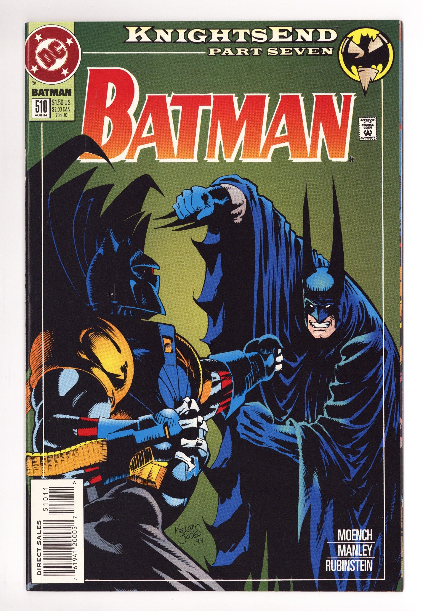 Batman Vol 1 510 High Grade (1994) 