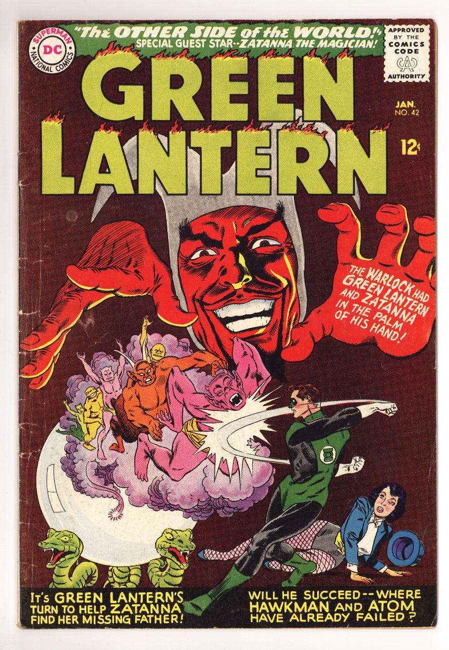 Green Lantern Vol 2 42 VG (4.0) (1966) 