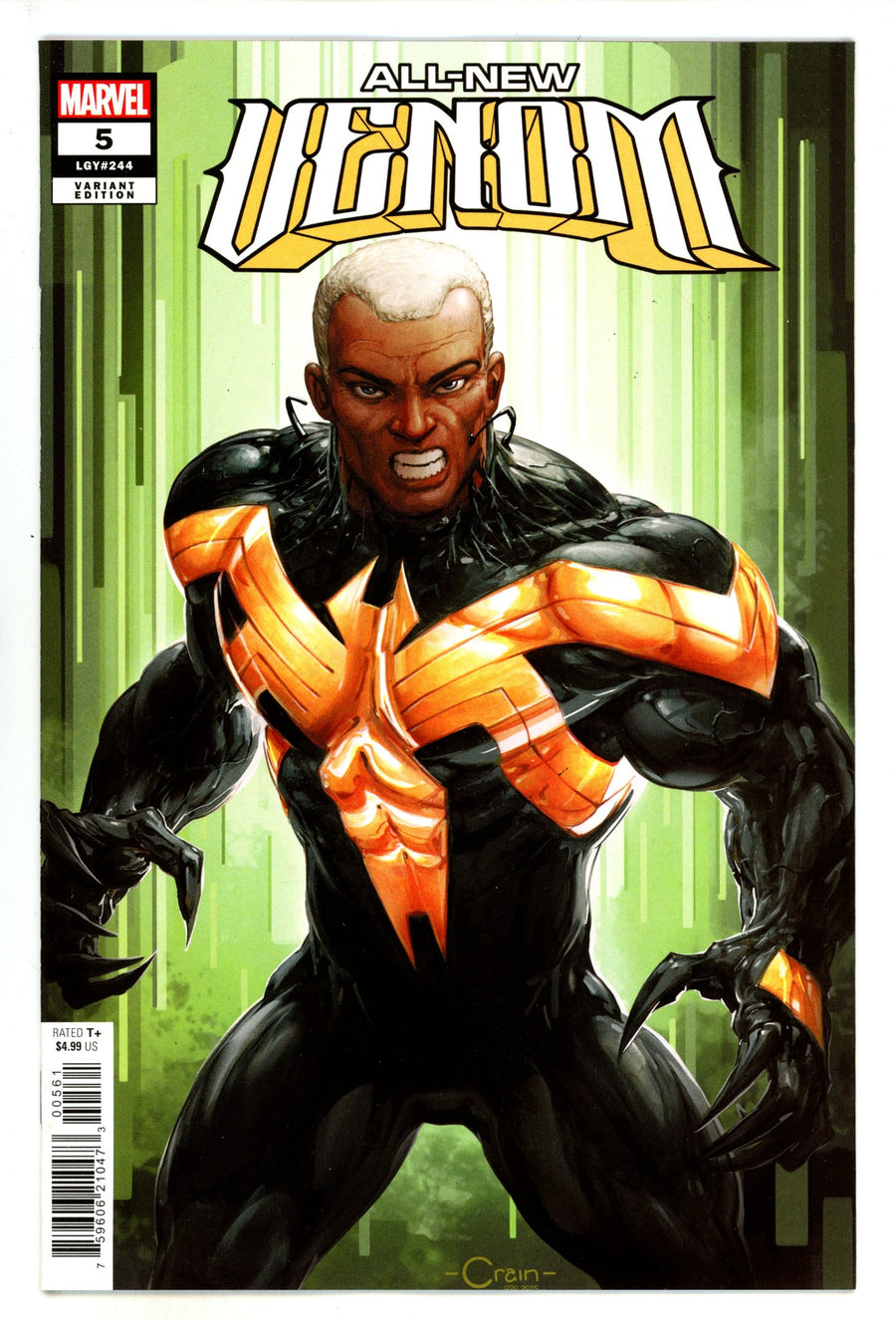 All-New Venom 5 Crain Robbie Robertson Variant (2025)