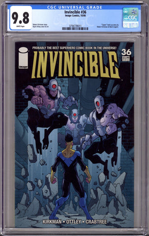 Invincible 36 CGC 9.8 (NM/M) (2006)