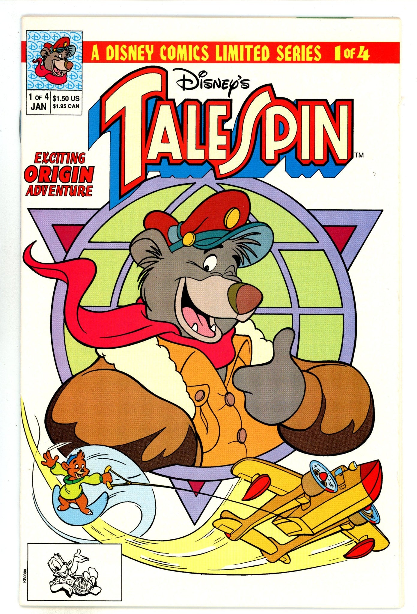 TaleSpin Limited Series 1 VF- (7.5) (1991) 