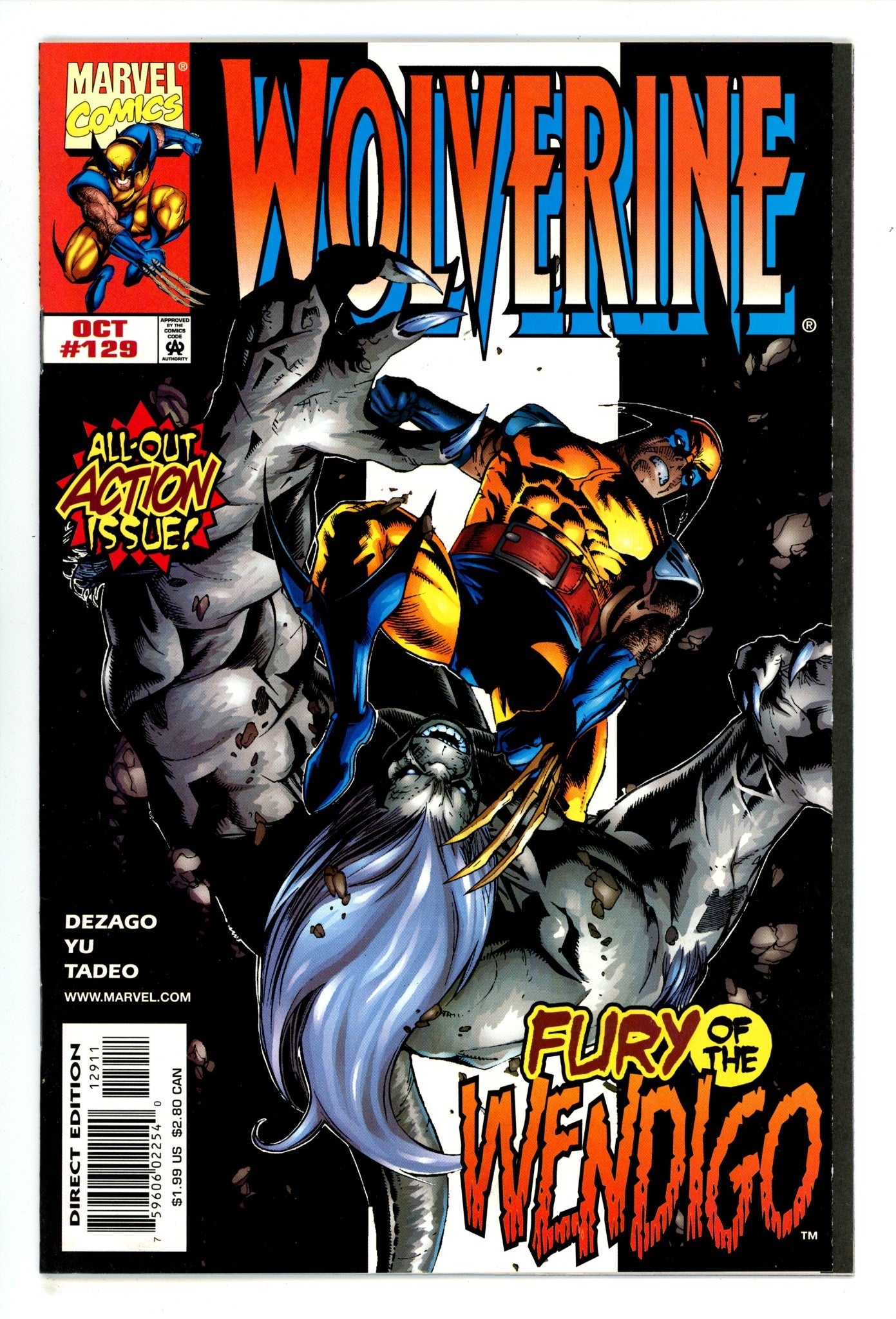 Wolverine Vol 2 129 High Grade (1998) 