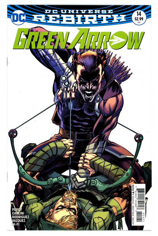 Green Arrow Vol 6 14 High Grade (2017) Adams Variant