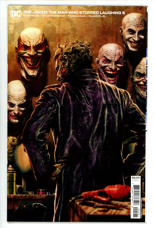 The Joker: The Man Who Stopped Laughing 5 High Grade (2023) Bermejo Variant