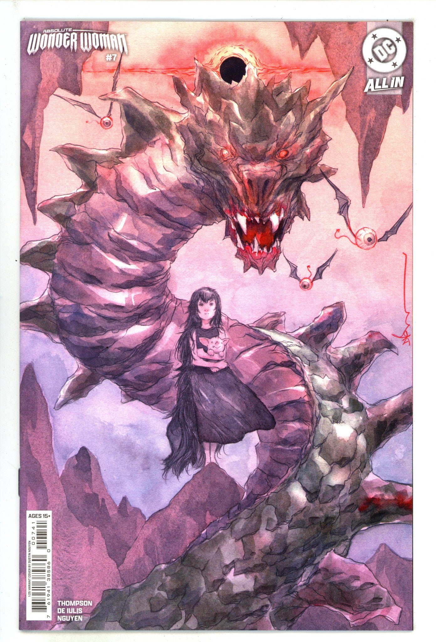 Absolute Wonder Woman 7 Nguyen Incentive Variant NM (2025)