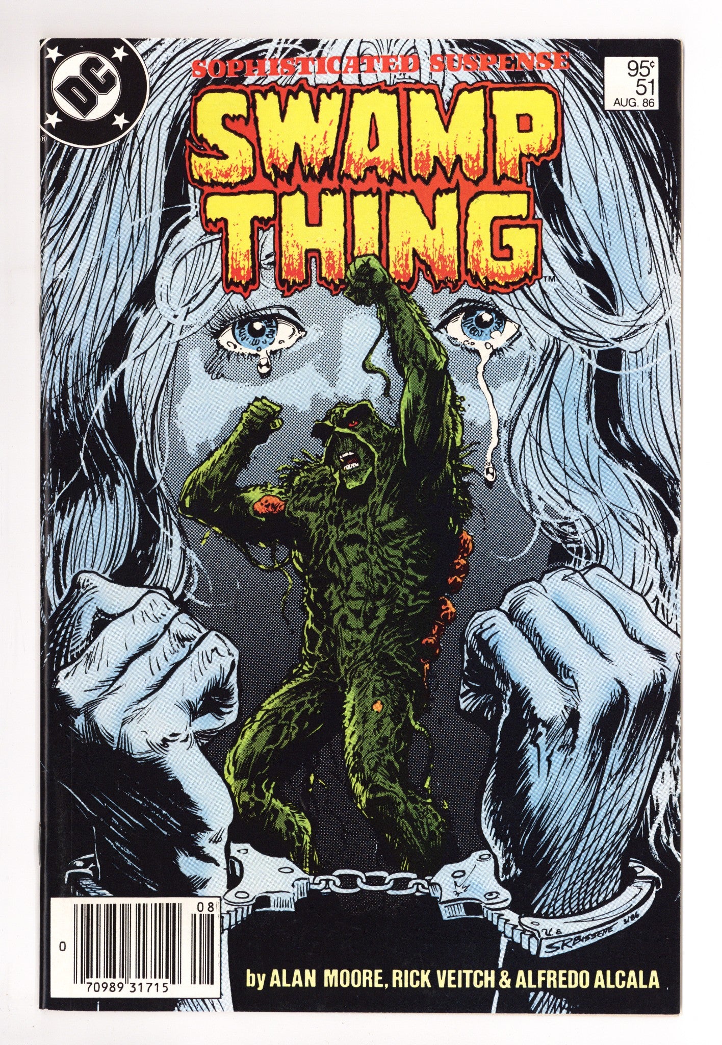 Swamp Thing Vol 2 51 VF+ (8.5) (1986) Canadian Price Variant 