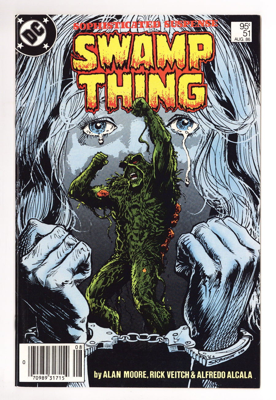 Swamp Thing Vol 2 51 VF+ (8.5) (1986) Canadian Price Variant 