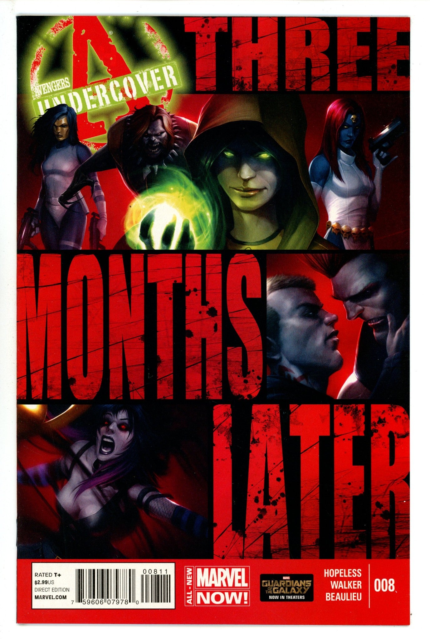 Avengers Undercover 8 High Grade (2014) 