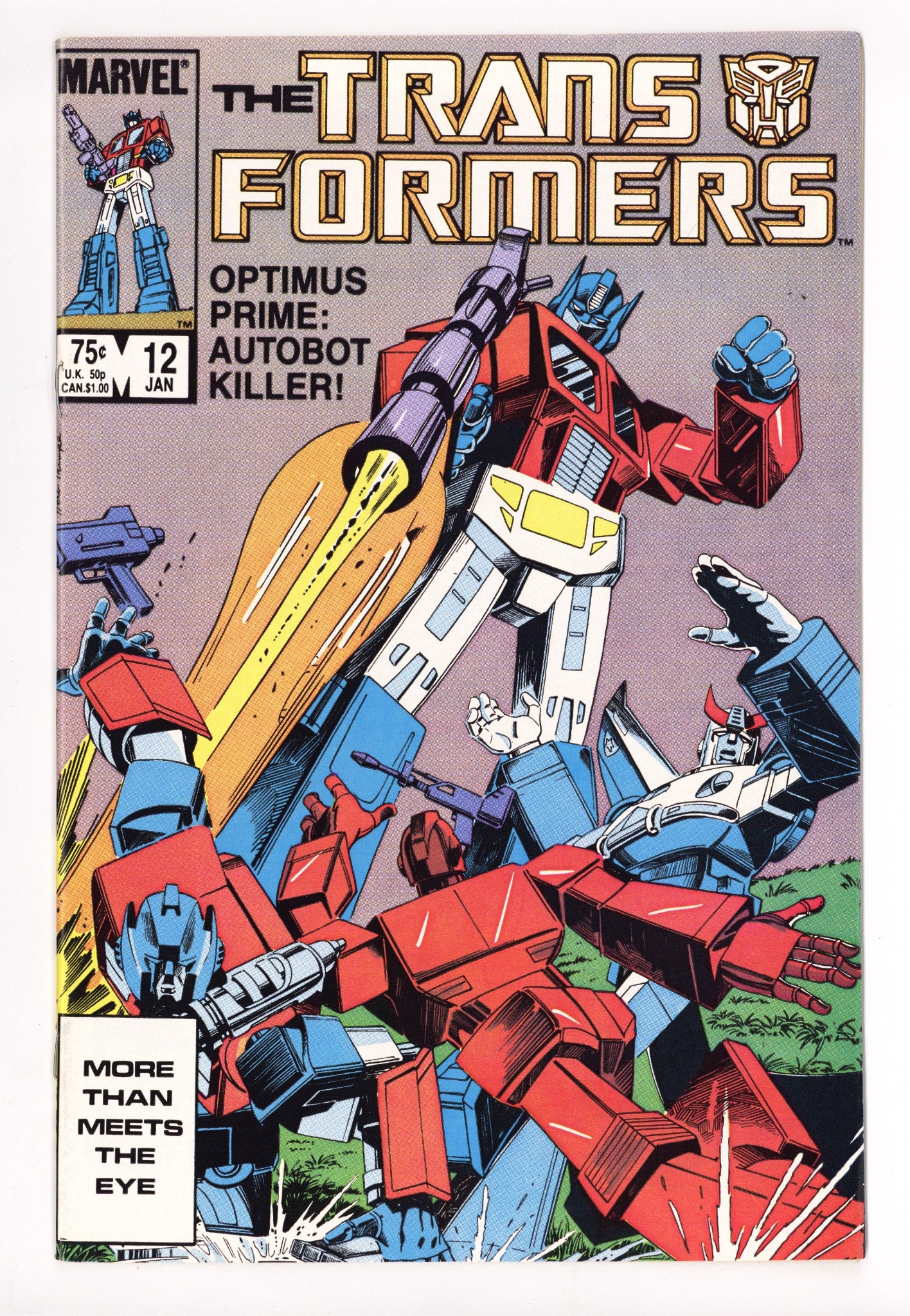 The Transformers 12 Mid Grade (1986) 