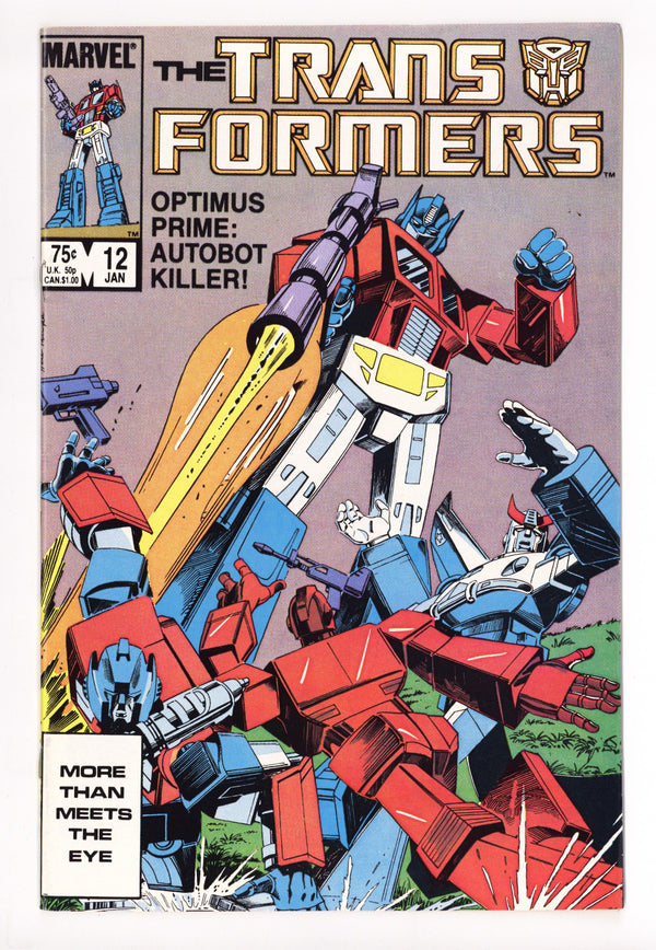 The Transformers 12 Mid Grade (1986)