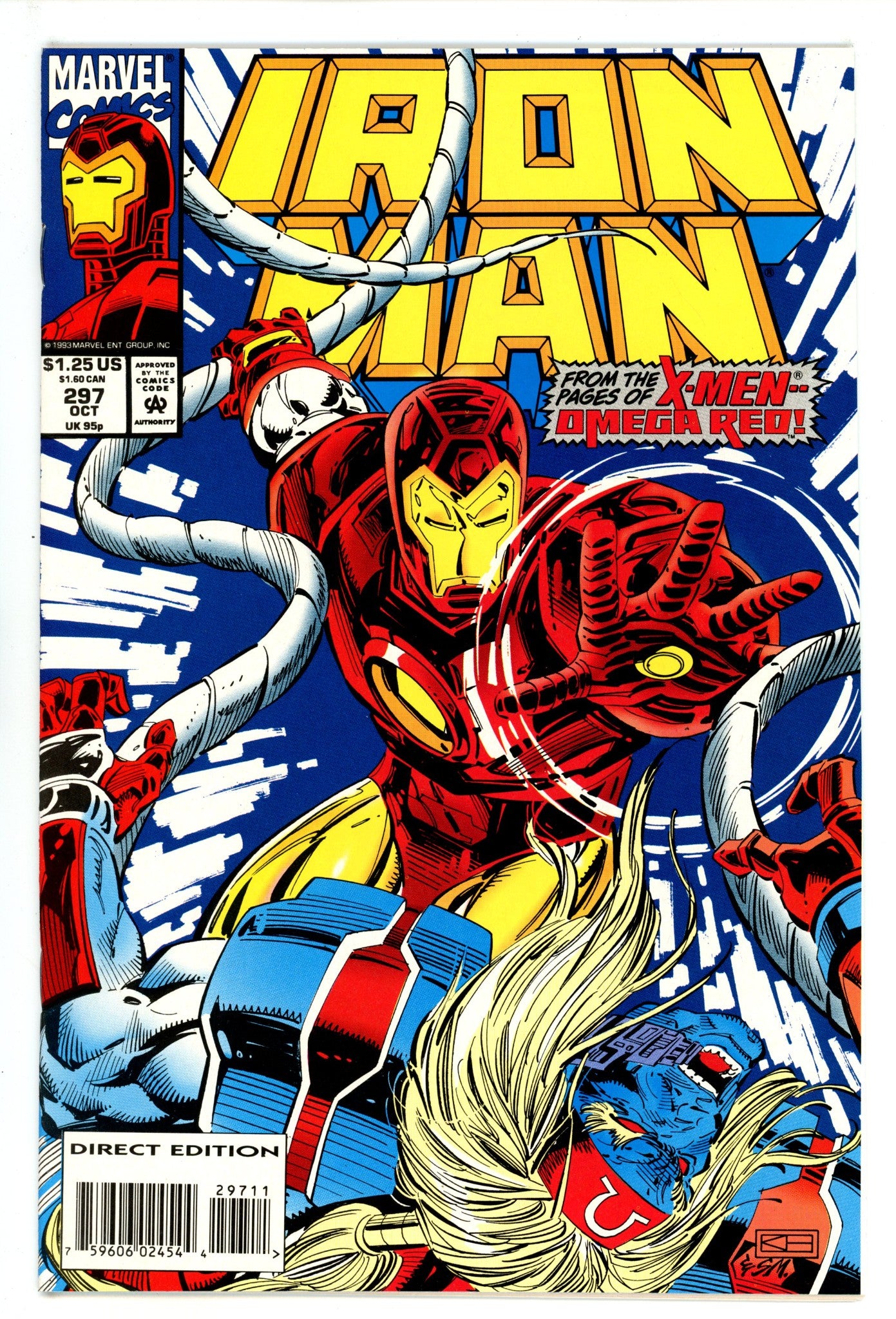 Iron Man Vol 1 297 High Grade (1993) 