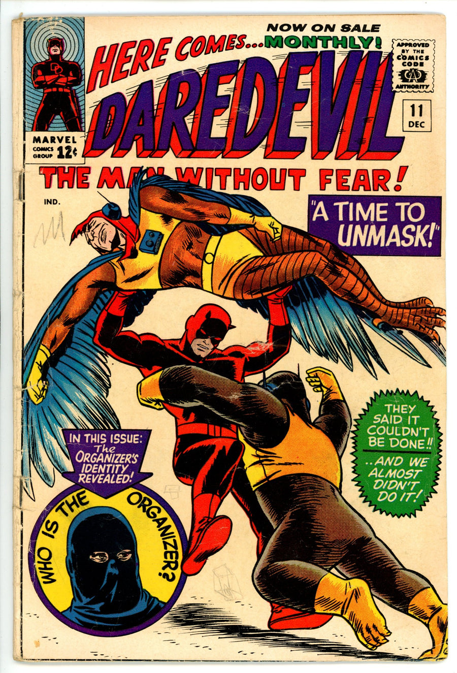Daredevil Vol 1 11 VG- (3.5) (1965) 