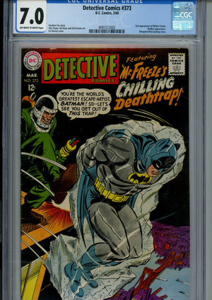 Detective Comics Vol 1 373 CGC 7.0 (FN/VF) (1968) 