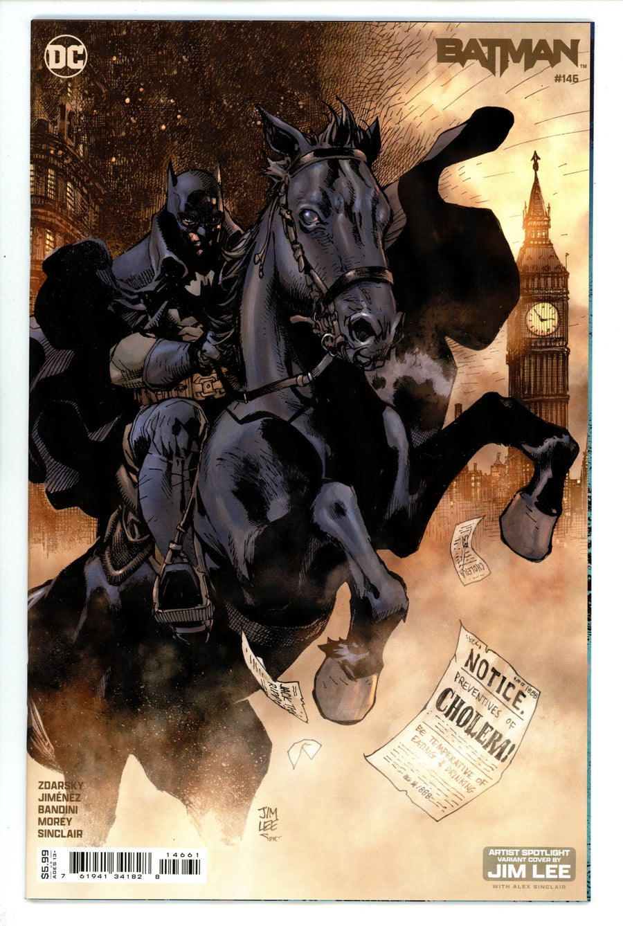 Batman Vol 3 146 Lee Variant (2024)