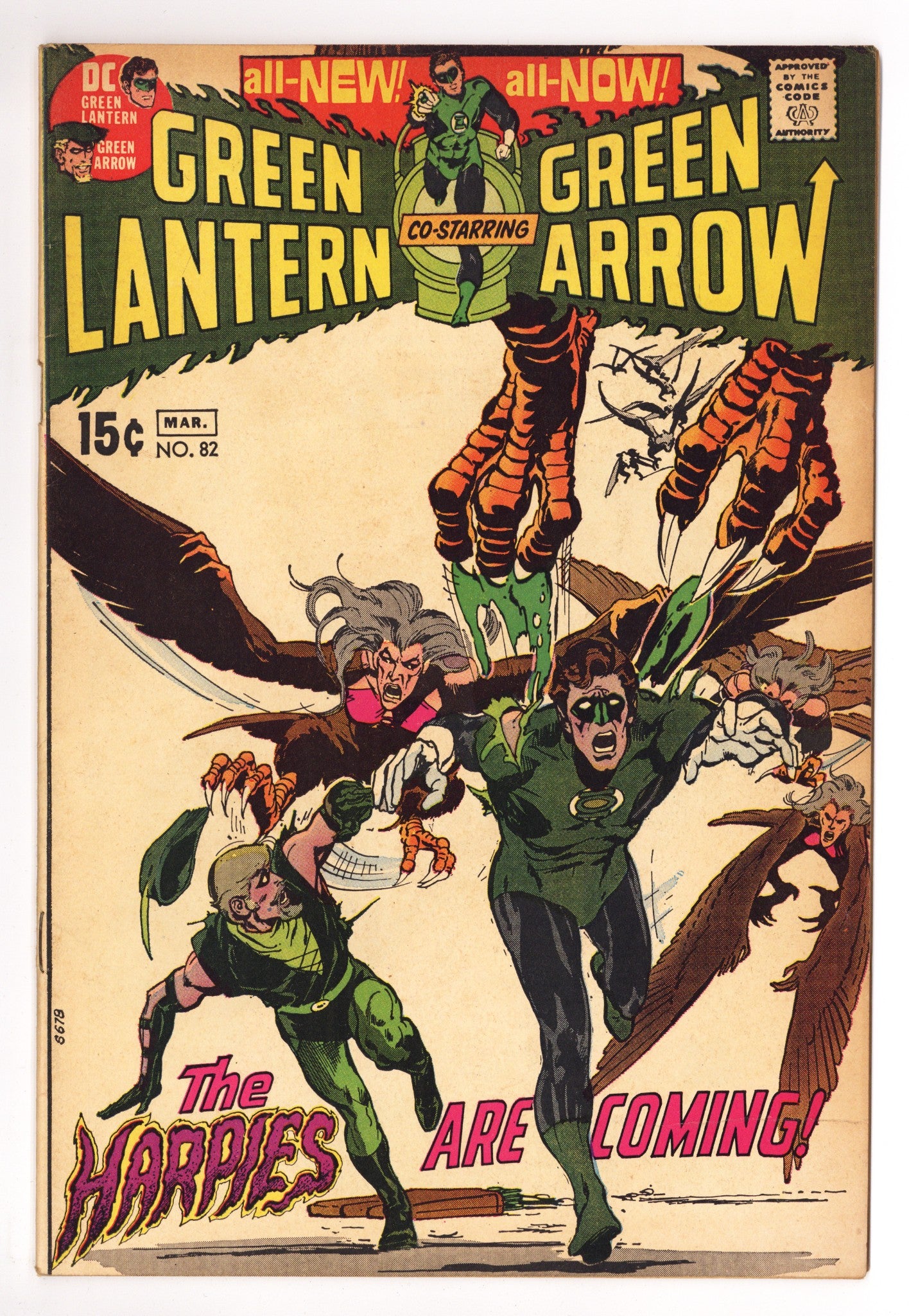 Green Lantern Vol 2 82  FN (6.0)   (1971)        