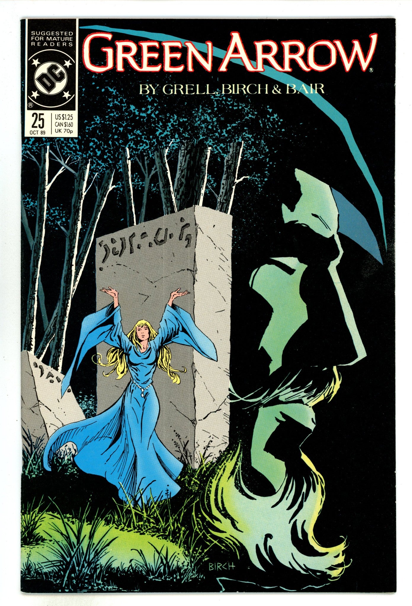 Green Arrow Vol 2 25 Mid Grade (1989) 