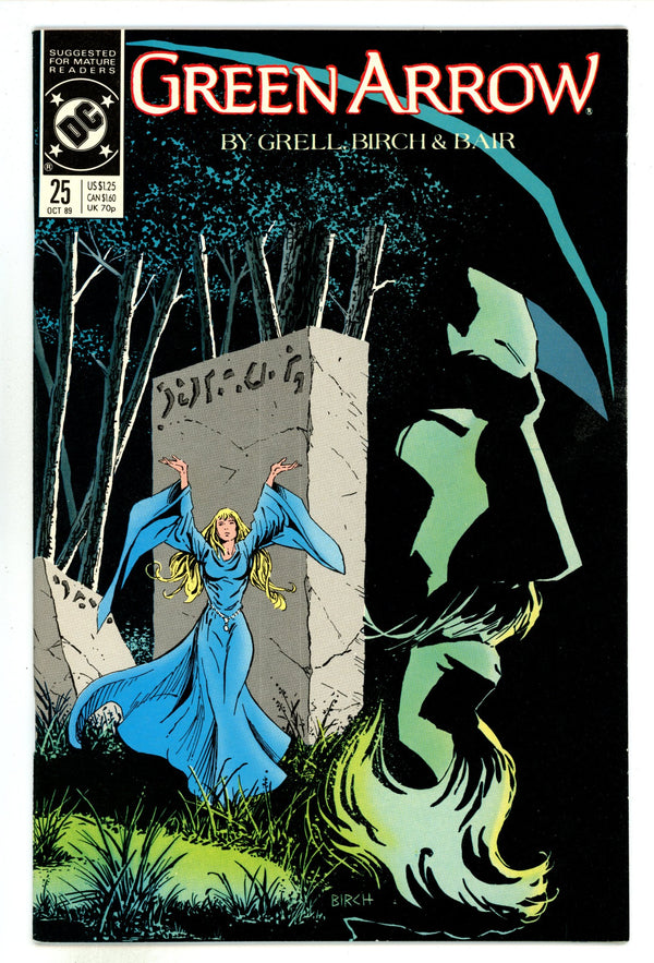 Green Arrow Vol 2 25 Mid Grade (1989)