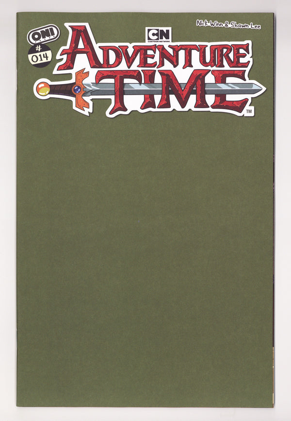 Adventure Time 14 Blank Variant (2026)