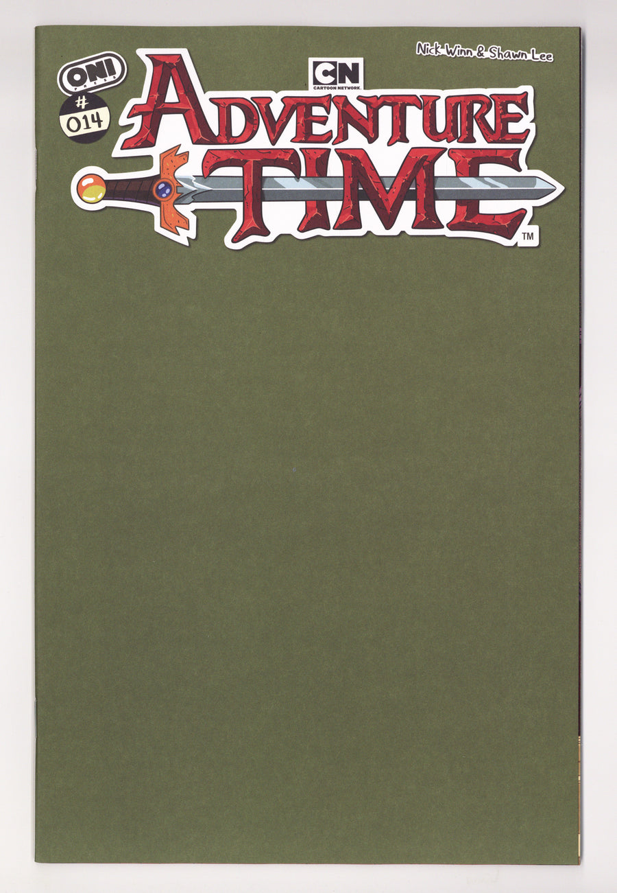 Adventure Time 14 Blank Variant (2026)