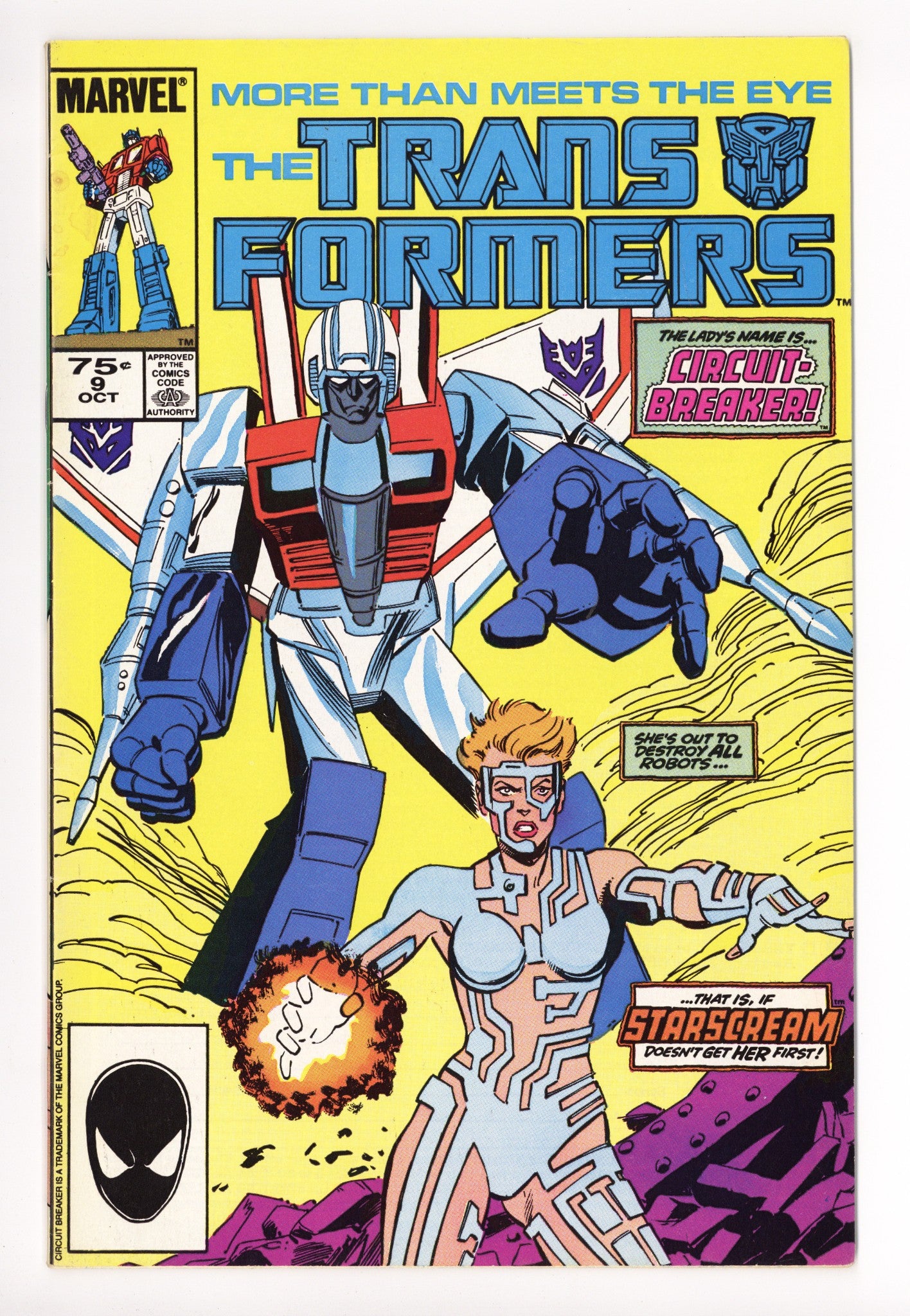 The Transformers 9 Low Grade (1985) 2nd Print 