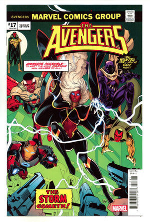 Avengers Vol 9 17 Vecchio Homage Variant (2024)