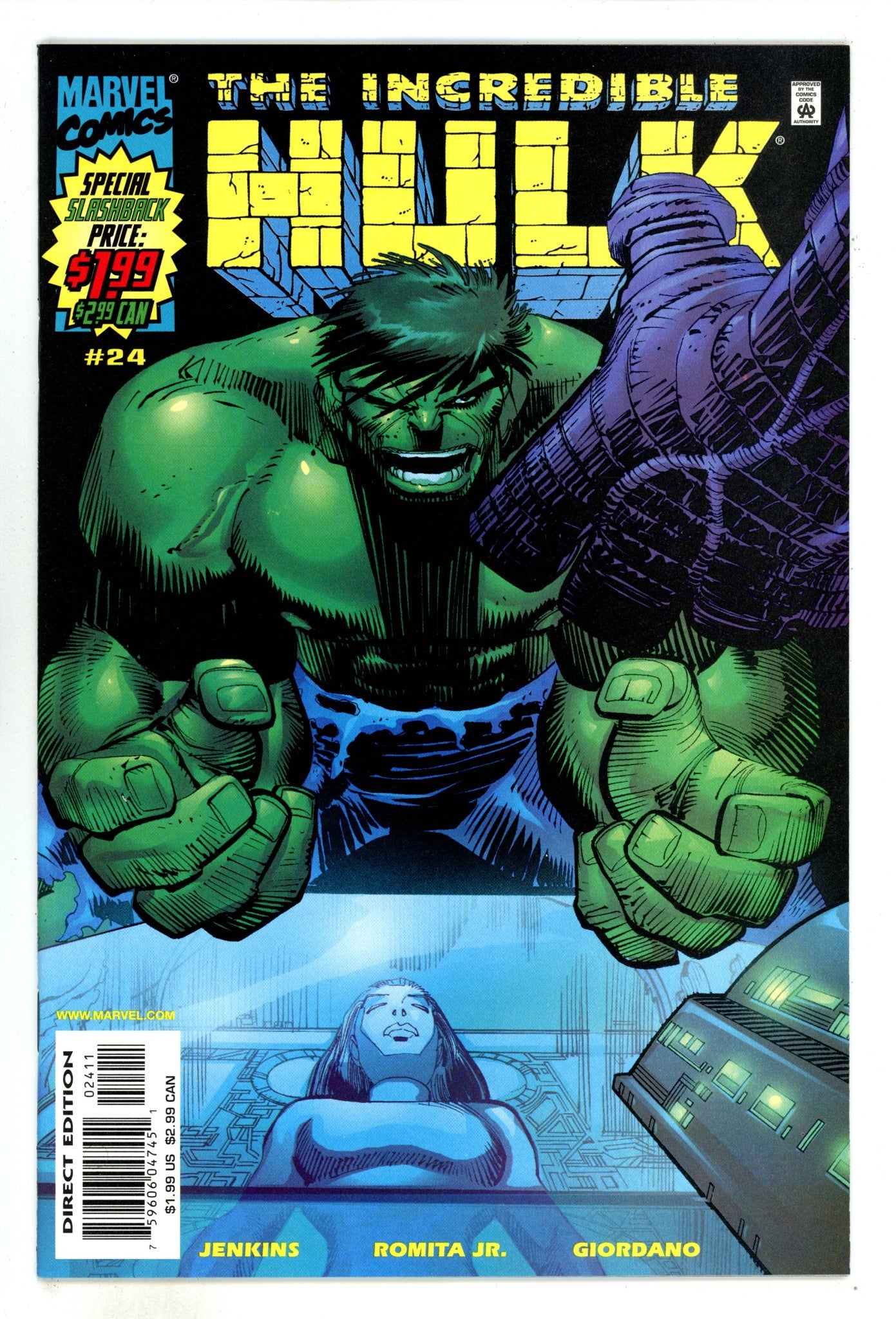Incredible Hulk Vol 2 24 High Grade (2001) 