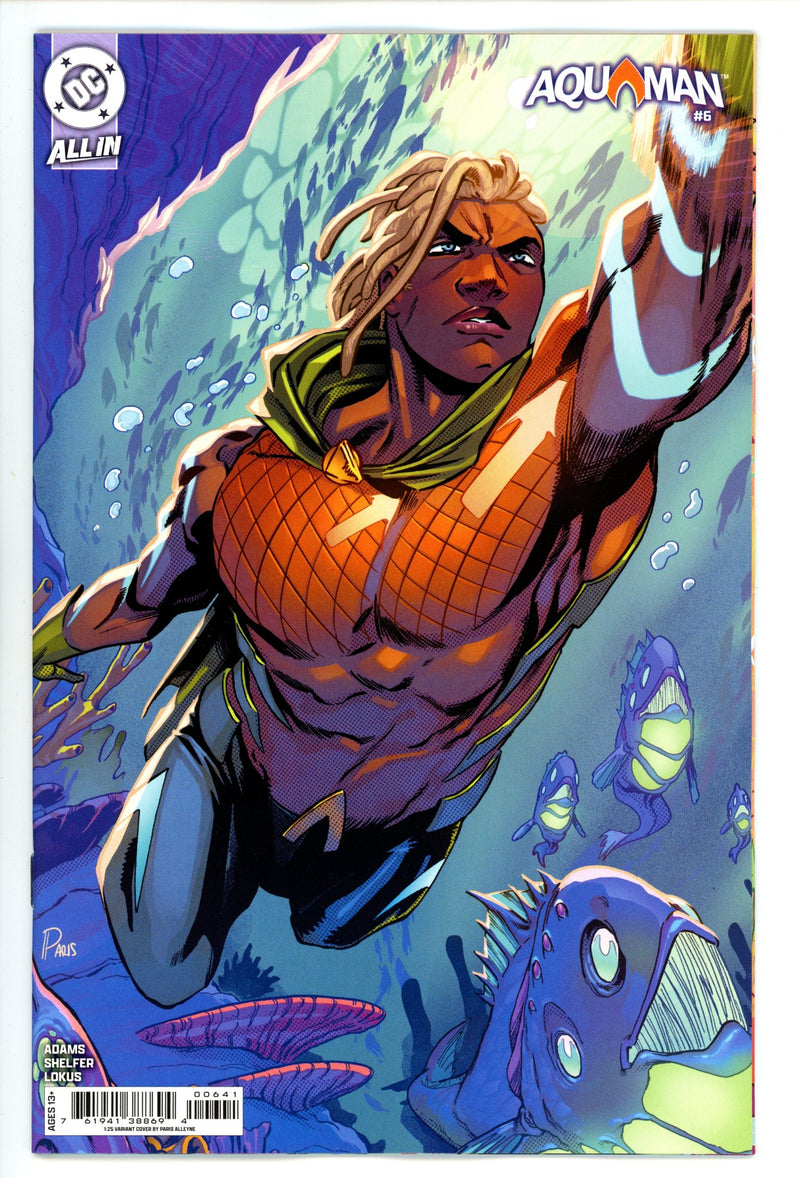 Aquaman Vol 9 6 Alleyne Incentive Variant NM (2025)