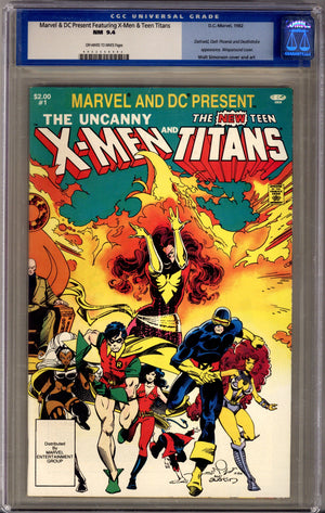 Marvel and DC Present Featuring the Uncanny X-Men and the New Teen Titans 1 CGC 9.4 (NM) (1982)