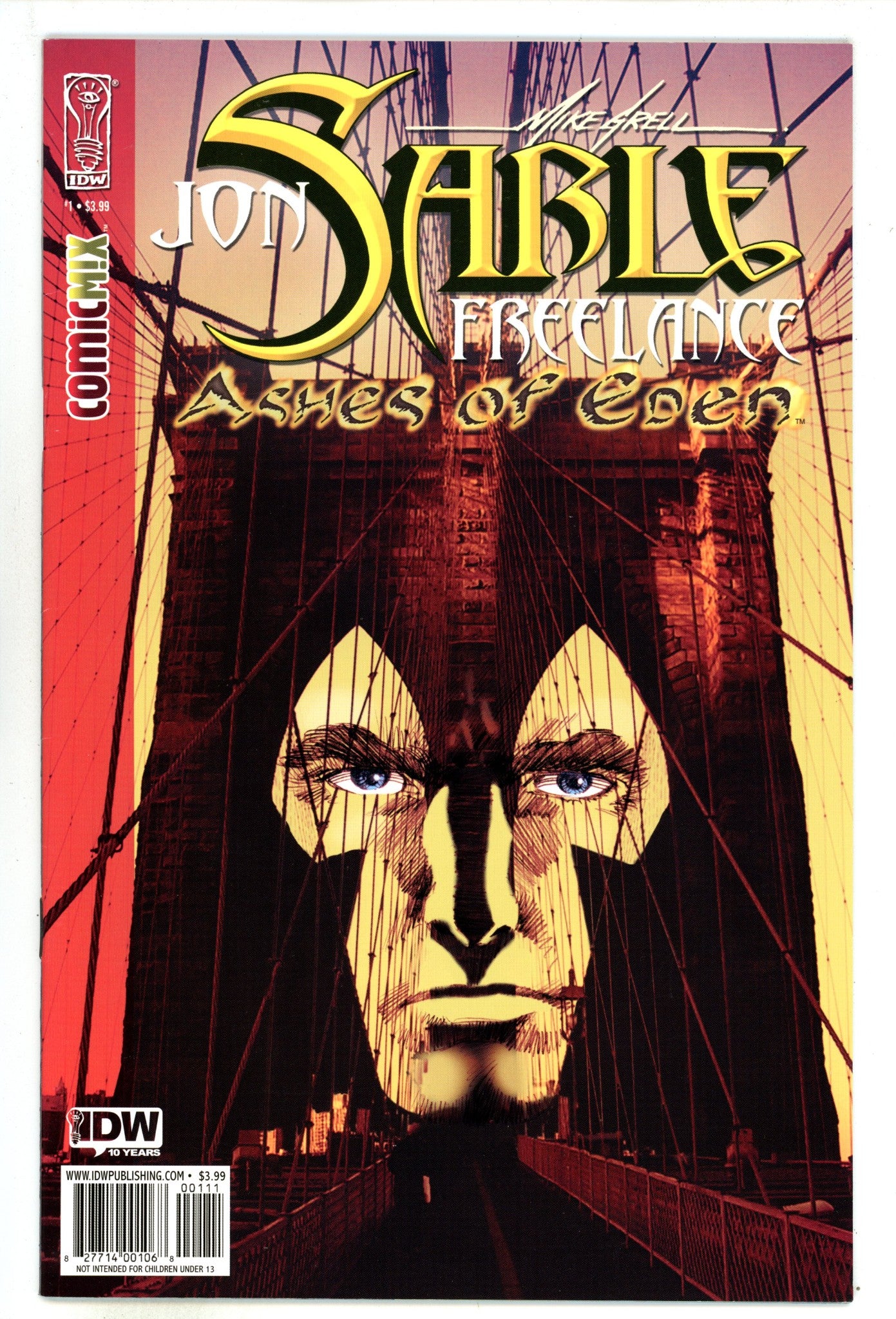 Jon Sable Freelance: Ashes of Eden 1 High Grade (2009) 